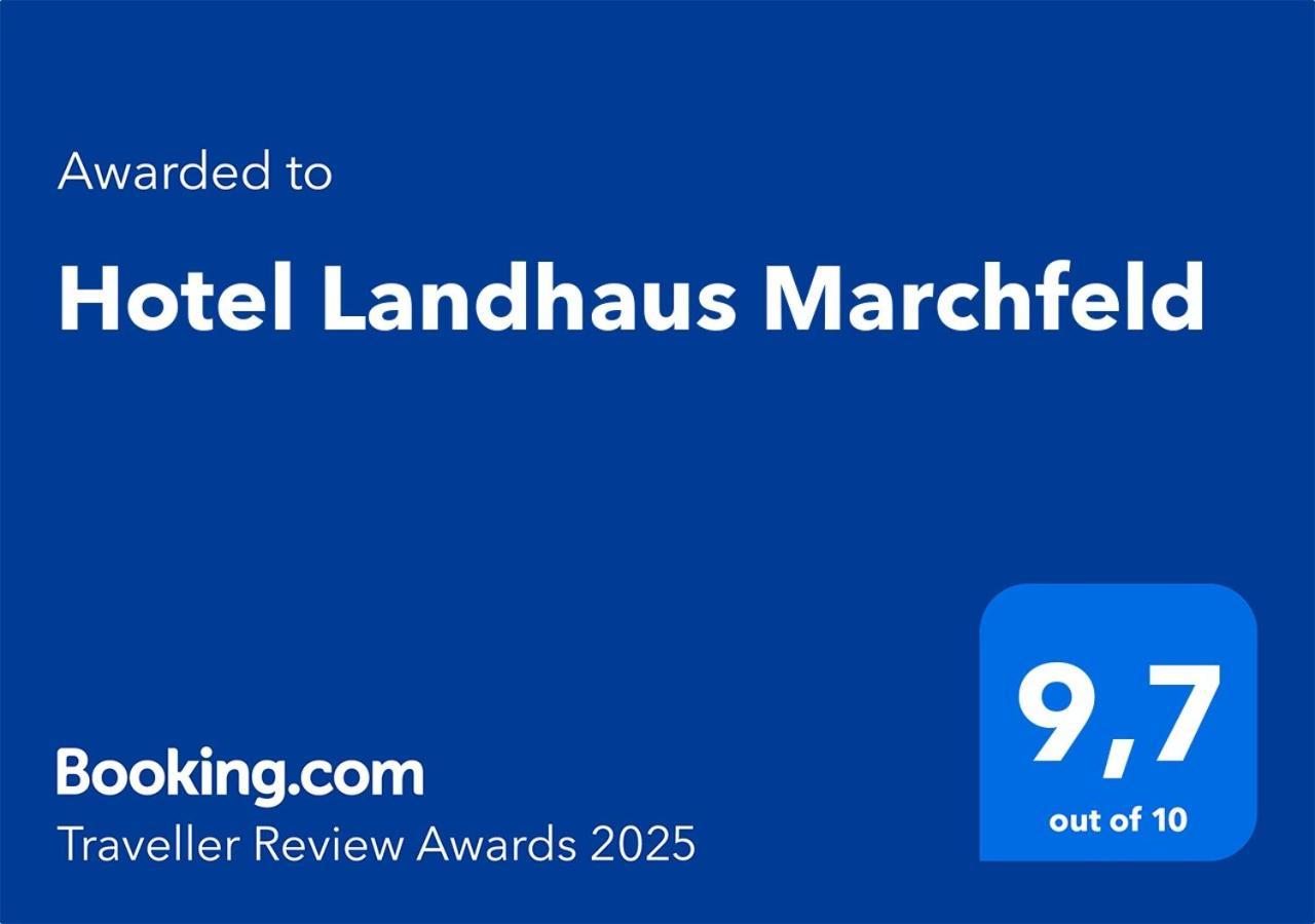 Hotel Landhaus Marchfeld 오버라우 외부 사진